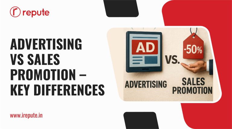 difference between advertising and sales promotion